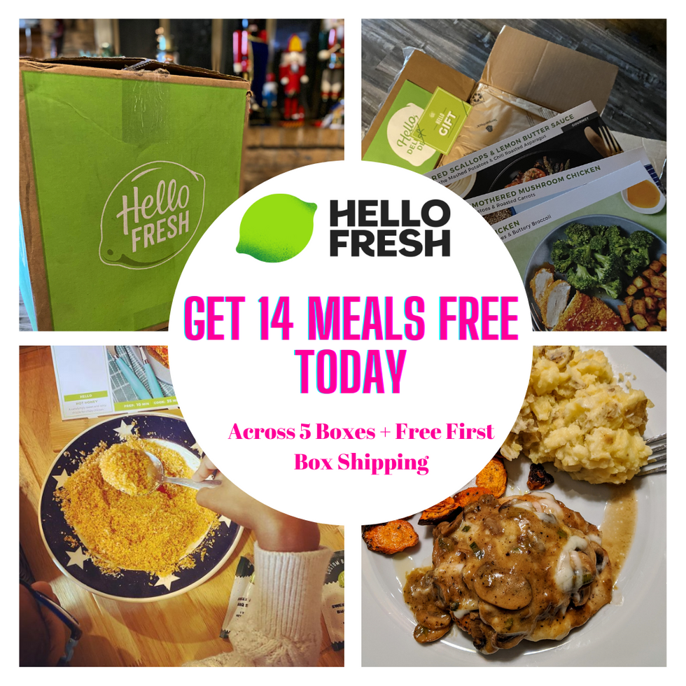 HelloFresh food four square