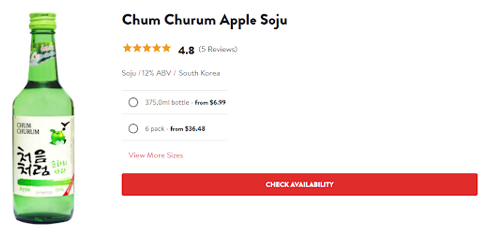 apple soju