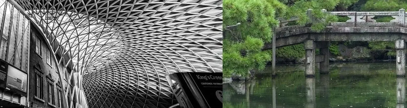 London Metro by MicheleMex_& Kyoto by jackmac34 (Pixabay)