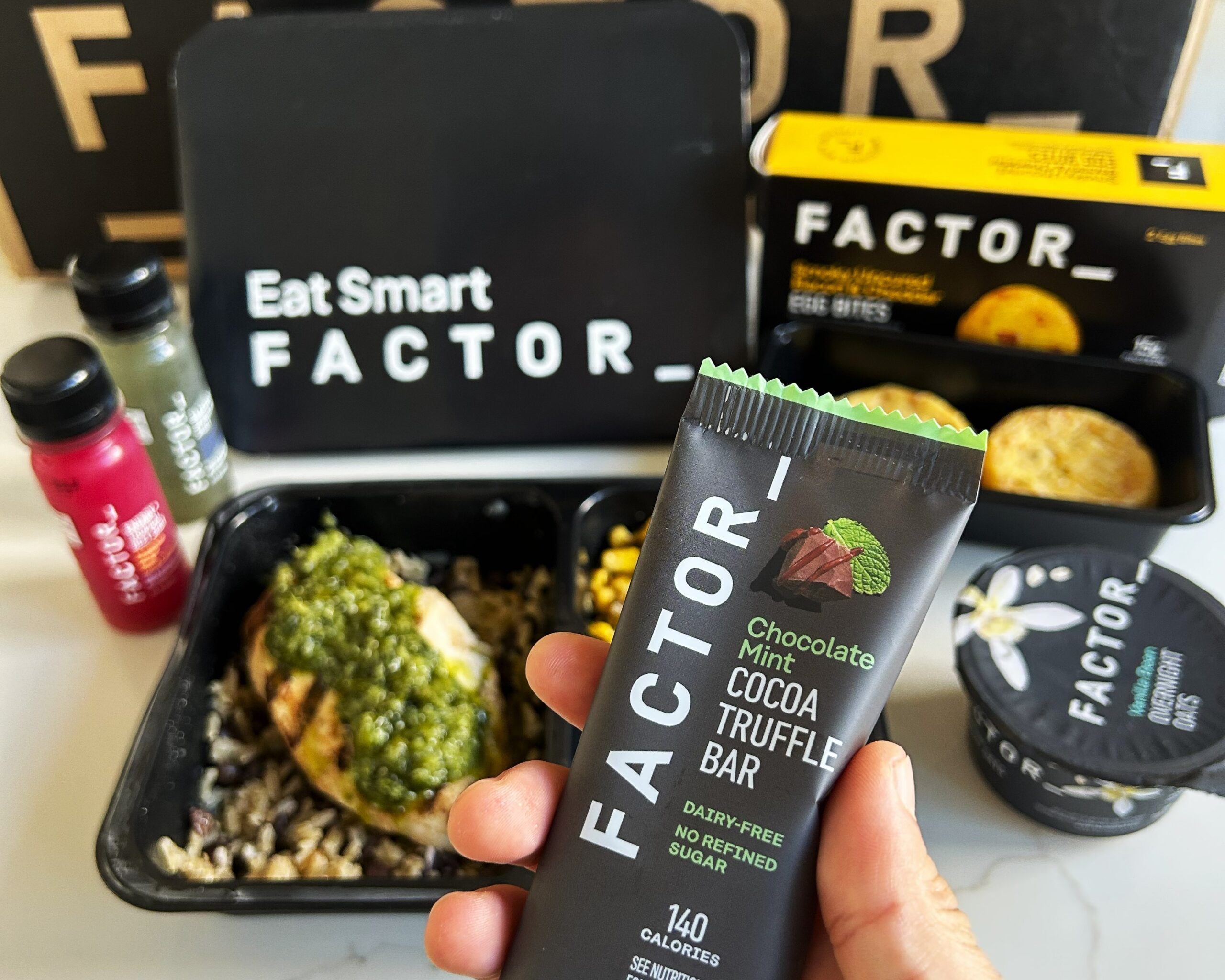 Save Big On Dinner With 50% Off 1st Factor Box + Free MyFitnessPal*